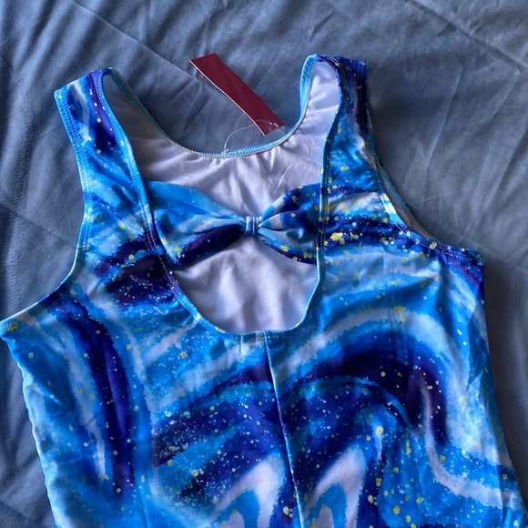 Jeskids 10/12 romper swimsuit with bow in back - Picture 8 of 16